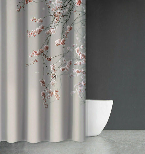 Saint Clair Zen Body Des 813 Duschvorhang Stoff 240x185cm Grey Saint Clair Zen Body Des 813 Duschvorhang Stoff 240x185cm Grey