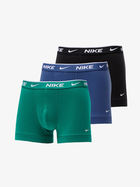 Nike Ανδρικά Μποξεράκια Μαύρο / Μπλε / Πράσινο ...