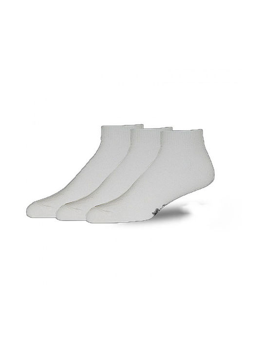 Xcode Damen Einfarbige Socken Weiß 3Pack