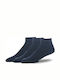Xcode Women's Solid Color Socks Blue 3Pack