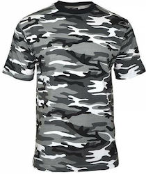 Mil-Tec Κοντομάνικο T-shirt Στρατού 100% Βαμβακερό σε Γκρι Χρώμα Urban Camo Mil-Tec Κοντομάνικο T-shirt Στρατού 100% Βαμβακερό σε Γκρι Χρώμα Urban Camo