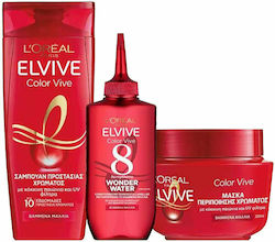 L'Oreal Paris Elvive Color Vive Wonder Set de îngrijire pentru păr vopsit cu Șampon, Mască și Balsam 3buc