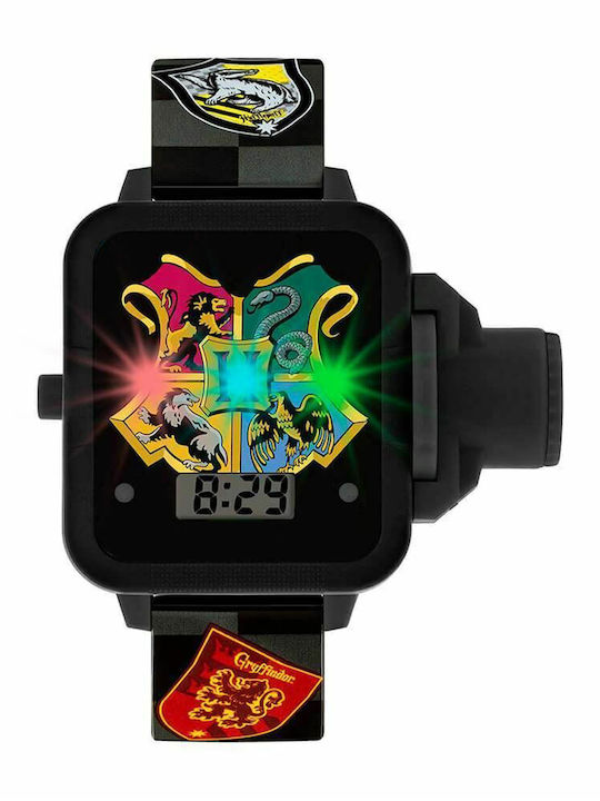 Disney Παιδικό Ψηφιακό Ρολόι Harry Potter Μαύρο
