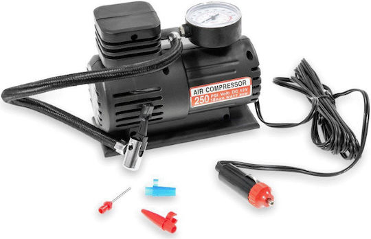 Geko Τρόμπα Αυτοκινήτου 250PSI με Καλώδιο Αναπτήρα 12V
