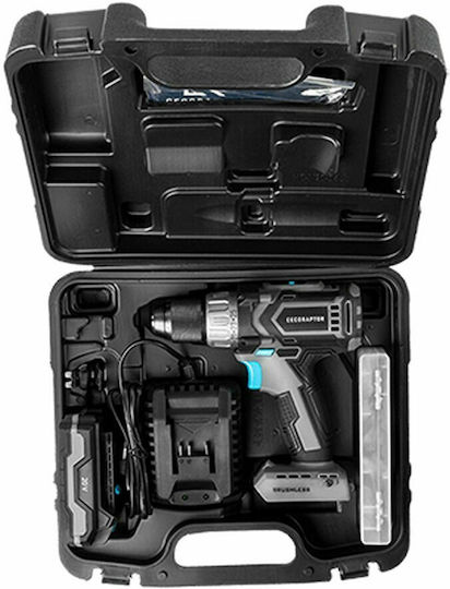 Cecotec CecoRaptor Perfect Drill 2020 Ultra Power Drill Driver Battery Brushless 20V 1x2Ah