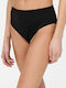 Bikini Slip Ψηλόμεσο Μαύρο