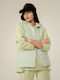 Women's for Hiking Short Puffer Jacket for Spring or Autumn Mint