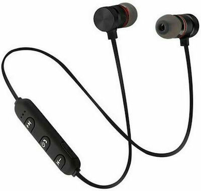 AT000847 In-ear Bluetooth Handsfree Ακουστικά Μαύρα