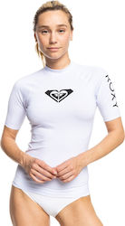 Roxy Whole Hearted UPF 50 Слънцезащитна Блуза Бяла