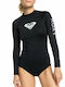 Roxy Whole Hearted Women's Long Sleeve Sun Protection Shirt Black