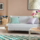 Gofis Home Denise 518 Ριχτάρι Διθέσιου Καναπέ Ζακάρ 180x250εκ. 19 Violet