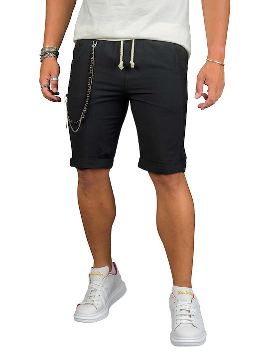 Ben Tailor Men's Sports Monochrome Shorts Black