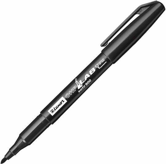 Luxor Ohp Lab 900 Permanent Marker 1mm Black