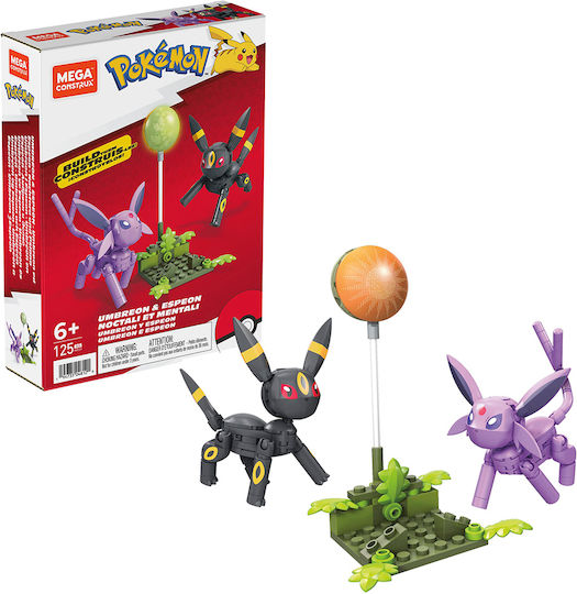 Mega Bloks Mega Bloks Umbreon & Espeon Bauklötze für 6+ Jahre 125 Stück