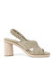 Leather Sandals Khaki