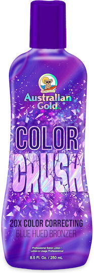 Australian Gold Color Crush Blue Hued Solarium Lotion Σώματος 250ml