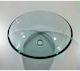 Inter Ceramic ICC 042T Deasupra Blatului Chiuvetă Sticlă 42x42x13.5cm Transparent