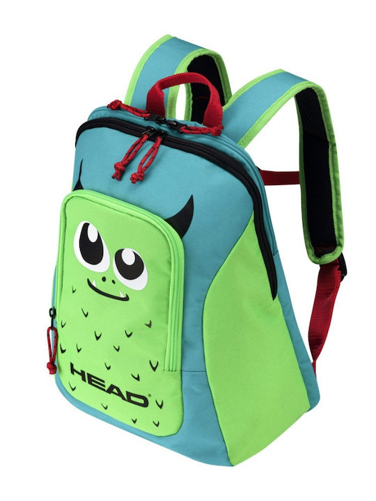 Head School Bag Backpack Kindergarten in Light Blue color