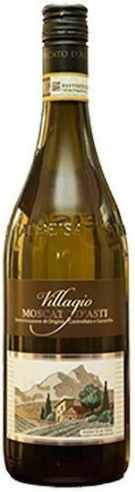 Manfredi Cantine Vin Villagio D’Asti Moscato Bianco Alb Dulce D' Asti Semispumant 750ml