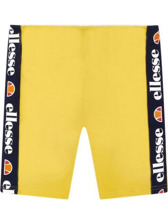 Ellesse Colant Copii Ciclism Scurt Galben