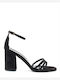 Suede Sandals Black