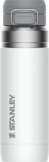 Stanley Go Quick Flip Μπουκάλι Θερμός Ανοξείδωτο BPA Free 1.06lt Polar με Επιστόμιο