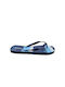 Mitsuko Men's Flip Flops Blue