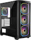 Enermax StarryKnight SK30 Gaming Midi Tower Computer Case with RGB Lighting Black