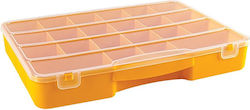 Asrin Tool Compartment Organiser 22 Slot Yellow 33x25x5cm