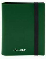 Ultra Pro 2-Pocket Flexible Pro- Binder 1-Pocket Forest Green
