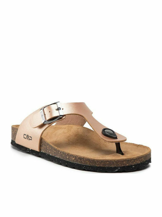 CMP Mymosa Cipria Women's Flat Sandals Rose Gold