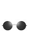 Moscow Mule Women's Sunglasses with Black Metal Frame and Black Polarized Lens MM/0801/2