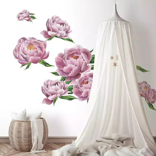 Dekorativer Aufkleber Wand Large Peony 1Stück RoomMates Decor