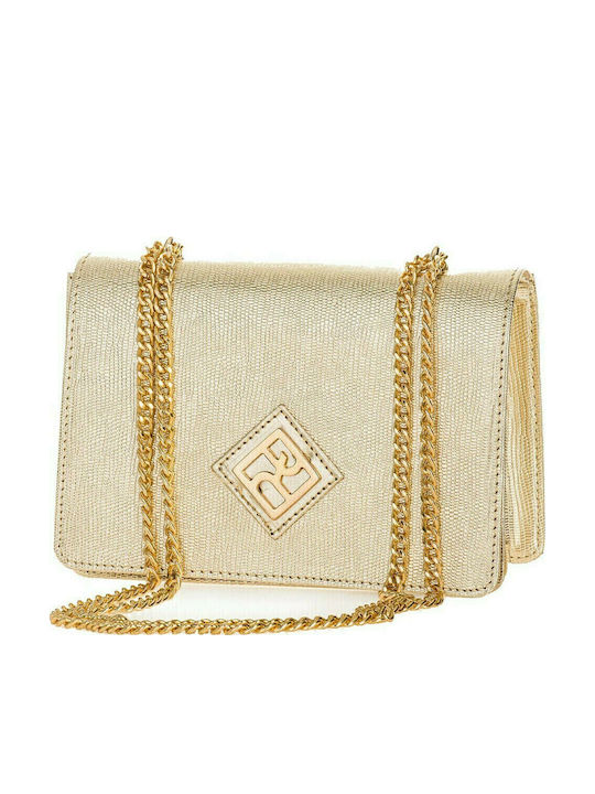 Pierro Accessories Дамска Чанта През Рамо Златна