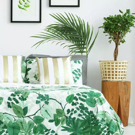 Dekorativer Aufkleber Wand Green Palm 2Stück RoomMates Decor