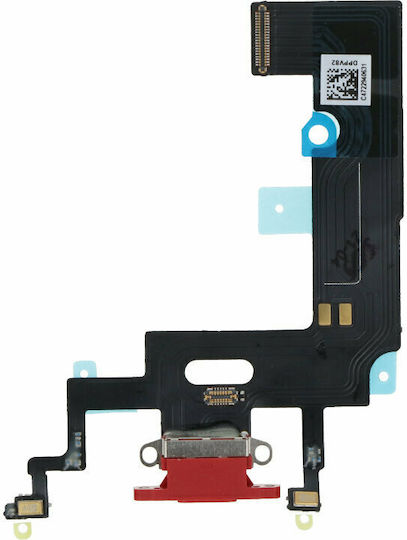 Flex Cable with Charging port in Red color for iPhone XR
