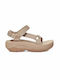 Teva Hurricane Xlt Ampsole 1131270 Women's Flat Sandals Sporty Flatforms in Beige Color