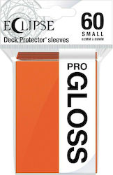 Eclipse Gloss Deck Protector Card Sleeves 60τμχ Pumpkin Orange