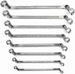 Cresman Set 12 Double Polygon Wrench Bent 10195