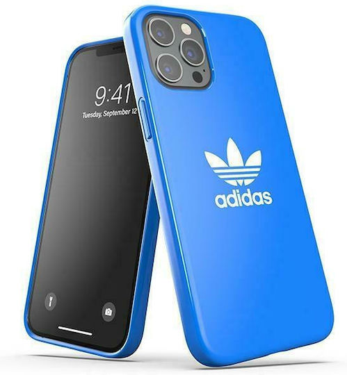 adidas SnapCase Trefoil Back Cover Plastic / Silicon Albastru (iPhone 12 Pro Max)