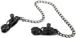 Toyz4lovers Hard Nipple Clamps in Schwarz Farbe