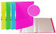 DataKing Clipboard Flexible with 30 plastic sleeves Slides for Paper A4 My Neon (Μiscellaneous colours) 1pcs