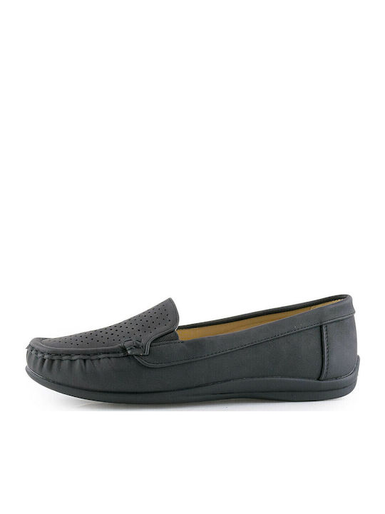 Antrin Ermioni Women's Moccasins in Black Color