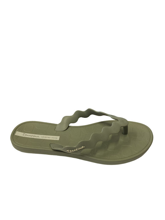 Ipanema Frauen Flip Flops in Grün Farbe