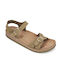 Fantasy Sandals Anatomic Handmade Leather Women's Sandals with Ankle Strap Khaki