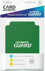 Ultimate Guard Card Dividers Standard Green 10τμχ
