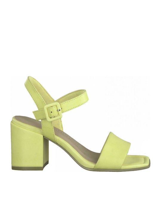 Leder Sandalen Lemon