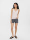Vero Moda Women's Summer Blouse Sleeveless with V Neck Mauve Chalk