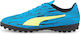 Puma Rapido III TF Low Football Shoes with Molded Cleats Blue