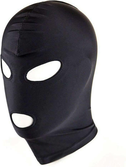 Dream Love Fetish Hood With Open Mouth & Eye BDSM Mask in Black Color